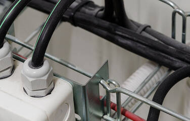 What are cable glands used for?